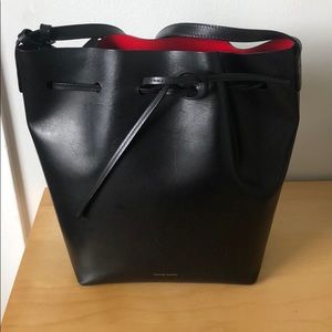 Mansur Gavriel Vegetable Tanned Bucket Bag